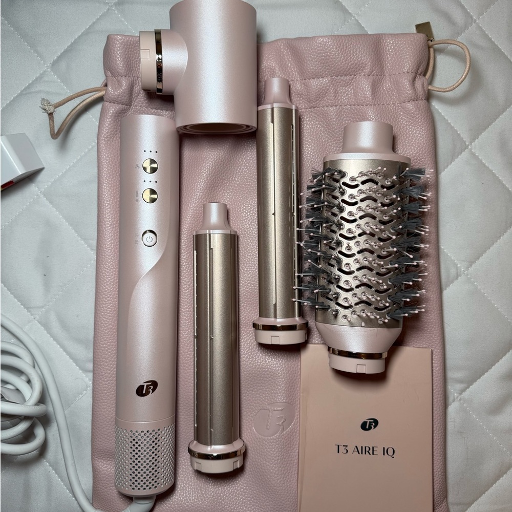 T3 Aire IQ Styling Set in Soft Pink